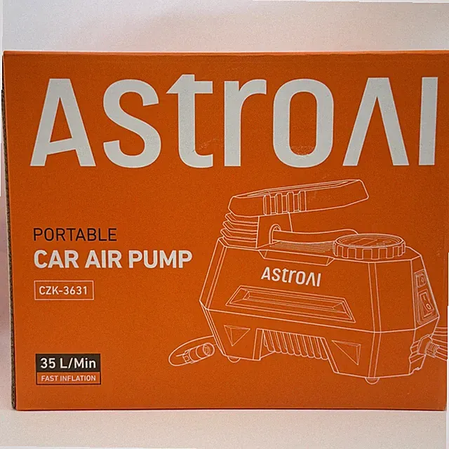 AstroAI AIRU H Tire Inflator Portable Air Pump Compressor CZK-3631