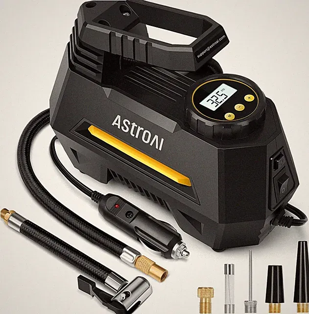 AstroAI Portable Air Compressor 12V Tire Inflator Pump