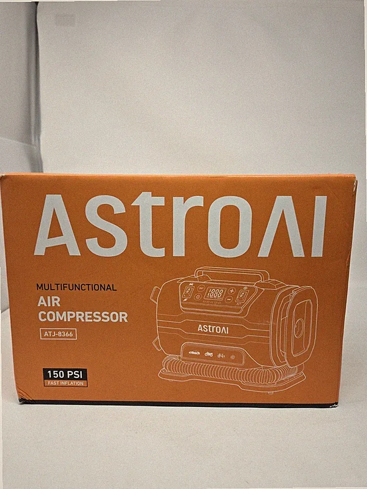AstroAI Tire inflator Portable Air Compressor 150 PSI 12 V DC/110V ATJ -8366.